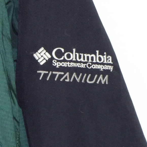 Columbia Titanium OmniTech Coat Green Men's Medium - Picture 4 of 7